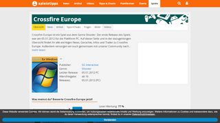 
                            11. Crossfire Europe: Online-Shooter ab heute auf EAs Origin-Plattform ...