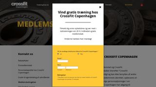 
                            8. CrossFit Copenhagen - Medlemsbetingelser