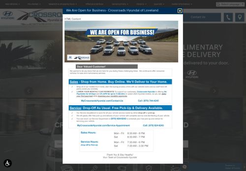 
                            6. Crossroads Hyundai of Loveland | Fort Collins area Hyundai Dealer