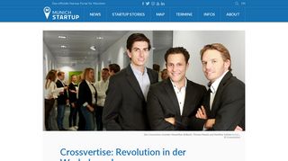 
                            9. Crossvertise: Revolution in der Werbebranche - Munich Startup