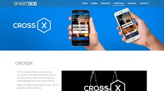 
                            4. CROSSX - Aplicativo mobile, sistema e site - Smart Side