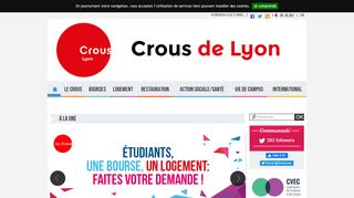 
                            6. Crous de Lyon - La vie étudiante dans le rhône, la loire et l'ain