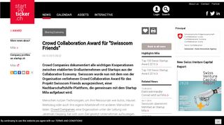 
                            9. Crowd Collaboration Award für 