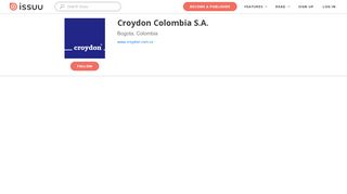 
                            5. Croydon Colombia S.A. - Issuu