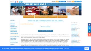 
                            10. Cruise Ship Jobs - Norwegian Cruise Line (NCL)