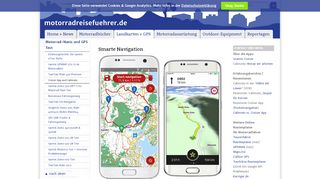 
                            7. Cruiser App und Calimoto im Test - motorradreisefuehrer.de ...