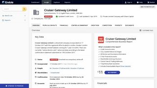 
                            11. Cruiser Gateway Limited - Company Profile - Endole
