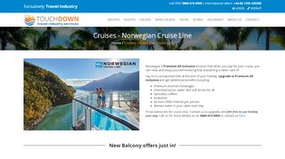
                            11. Cruises - Norwegian Cruise Line - touchdown.co.uk