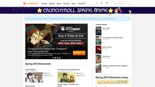 
                            3. Crunchyroll - The Official Source of Anime and Drama