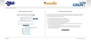 
                            13. CRUNT MOODLE Universitatea Tehnica a Moldovei: Login to the site