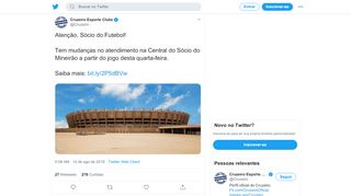 
                            13. Cruzeiro Esporte Clube on Twitter: 