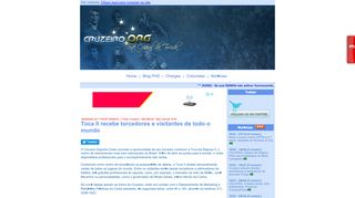 
                            8. Cruzeiro.Org© - Toca II recebe torcedores e visitantes de todo o mundo