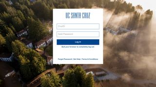 
                            6. CruzID Gold Login - UC Santa Cruz