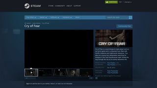 
                            12. Cry of Fear on Steam