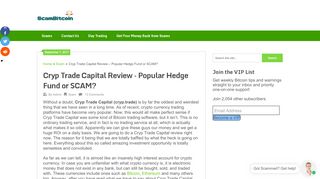 
                            12. Cryp Trade Capital Review - Popular Hedge Fund or SCAM? - Scam ...