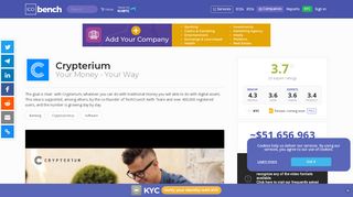 
                            8. Crypterium (CRPT) - ICO rating and details | ICObench