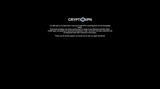 
                            5. CrypticVPN - Login