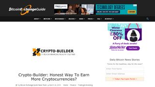 
                            9. Crypto-Builder Review: Honest Way To Earn More Cryptocurrencies?