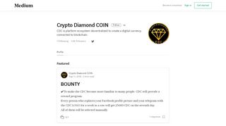 
                            6. Crypto Diamond COIN – Medium