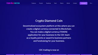 
                            1. Crypto Diamond Coin