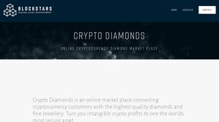 
                            2. Crypto Diamonds — BLOCKSTARS
