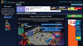 
                            1. CRYPTO MINING GAME, a new kind of faucet! | CMG