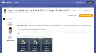 
                            5. Crypto Mining Game - Play & Mine BTC, ETH, Doge, LTC, Dash & BCH ...