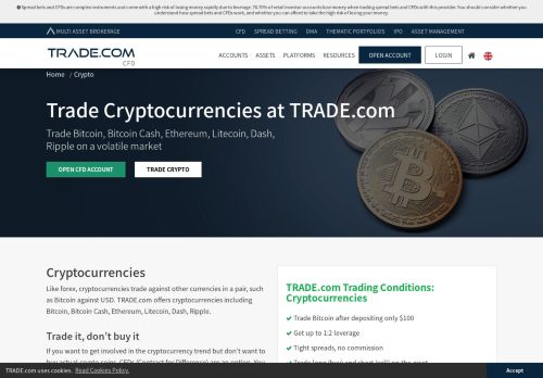 
                            3. Crypto | TRADE.com
