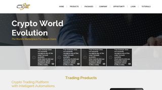 
                            7. Crypto World Evolution - THE MOST INNOVATIVE CRYPTO TRADING ...