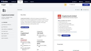 
                            11. Cryptocloud Limited - Company Profile - Endole