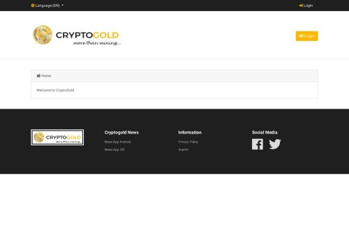 
                            3. CryptoGold | Home