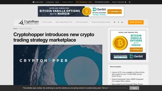 
                            13. Cryptohopper introduces new crypto trading strategy marketplace ...