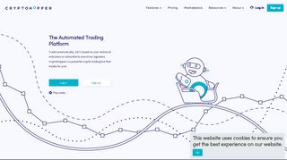 
                            4. Cryptohopper - The Most Powerful Crypto Trading Bot