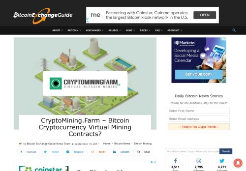 
                            8. CryptoMining.Farm Review - Bitcoin Cryptocurrency Virtual Mining ...