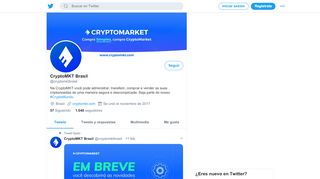 
                            4. CryptoMKT Brasil (@cryptomktbrasil) | Twitter