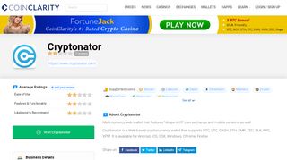
                            7. Cryptonator | Coin Clarity