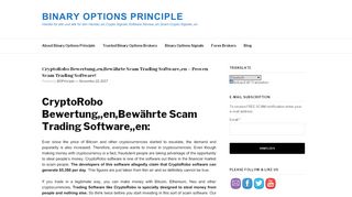 
                            7. CryptoRobo Bewertung,,en,Bewährte Scam Trading Software,,en ...