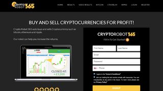 
                            2. CryptoRobot365.com: Best Crypto Trading Robot 2018