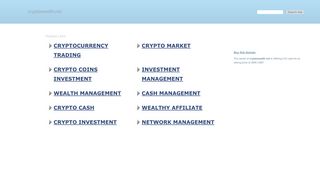 
                            12. cryptowealth.net - This website is for sale! - cryptowealth Resources ...