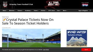 
                            12. Crystal Palace Tickets Now On Sale To Season Ticket Holders ...