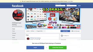 
                            11. CS Brasil Card sharing - Home | Facebook