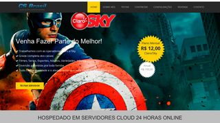 
                            9. CS Brasil Cardsharing - Claro e Sky 10,00 mês ou R$ 7,50 no Pacote ...