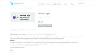 
                            11. CS-Cart Facebook login add-on - CS-Cart Marketplace