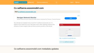 
                            8. Cs Selfserve Exxon Mobil (Cs-selfserve.exxonmobil.com ...