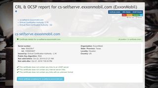 
                            9. cs-selfserve.exxonmobil.com (ExxonMobil) - Check Certificate ...