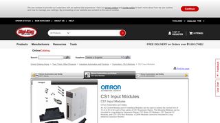 
                            12. CS1 Input Modules - Omron Automation and Safety - Controllers - PLC ...