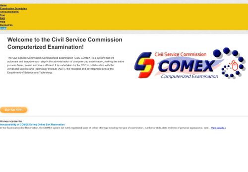 
                            3. csc-comex - Civil Service Commission