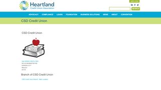 
                            11. CSD Credit Union | Heartland Credit Union Association