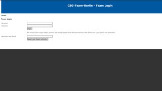 
                            1. CSG-Team-Berlin - Team Login