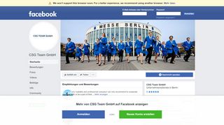 
                            13. CSG Team GmbH - Startseite | Facebook